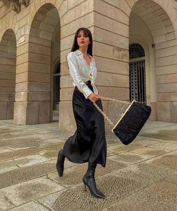 美人|杨采珏穿衬衫是法式美人,怎么我穿就成了法式土狗?