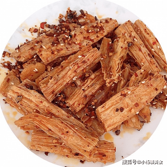 食品|好想吃辣条！还是自己用腐竹在家做吧，干净卫生放心吃