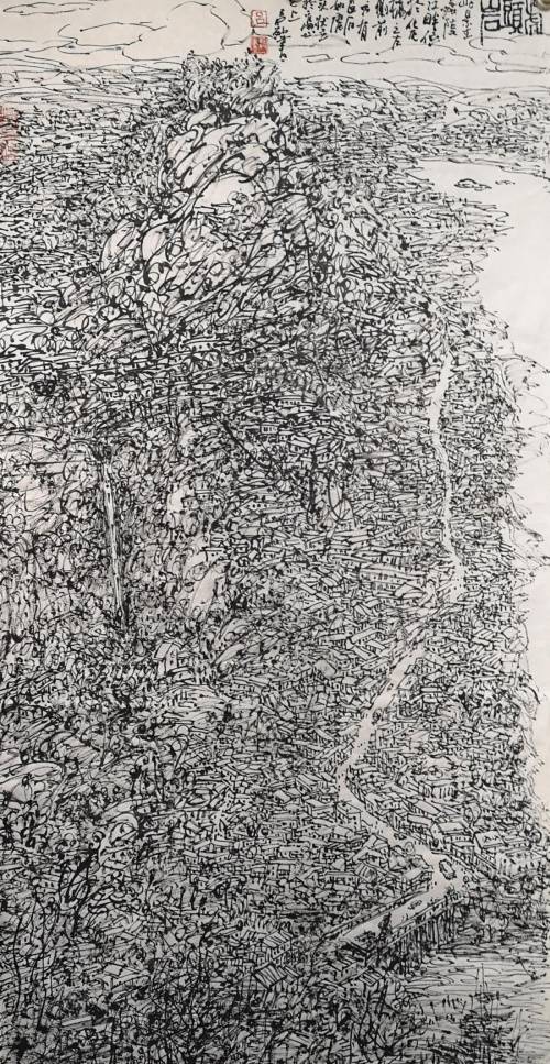 浓情中秋 欢度国庆 著名画家吕效书作品赏析 中华网