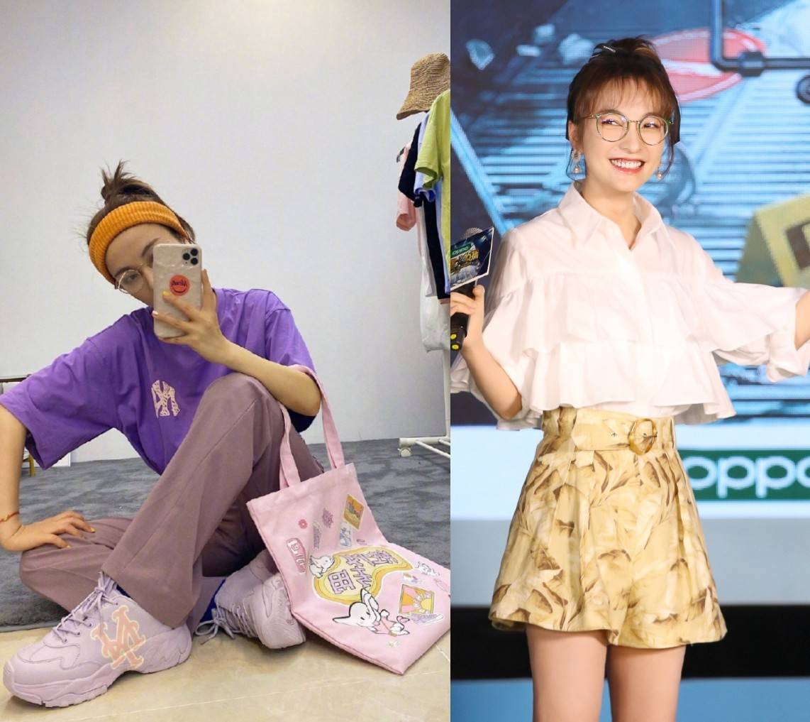 小姑娘|吴昕都38岁了,仍爱走“小姑娘路线”,穿短裙减龄又俏皮