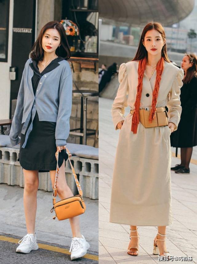 女生|看韩国街拍学穿搭！秋季人手一件的单品，穿对了时尚感信手拈来