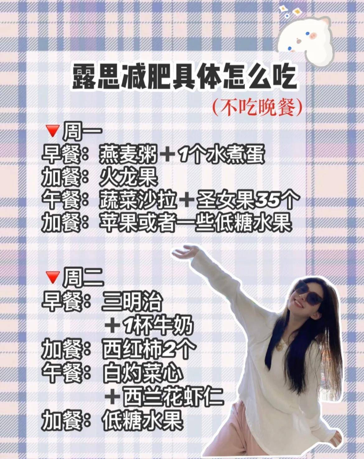 午餐|赵露思的佛系减肥法火了，7天减掉6斤，难怪《长歌行》里变好美啊