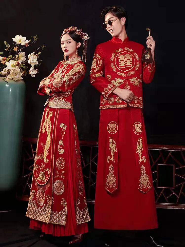 结婚为什么要穿秀禾服不只是一种潮流而是中国传统文化的传承