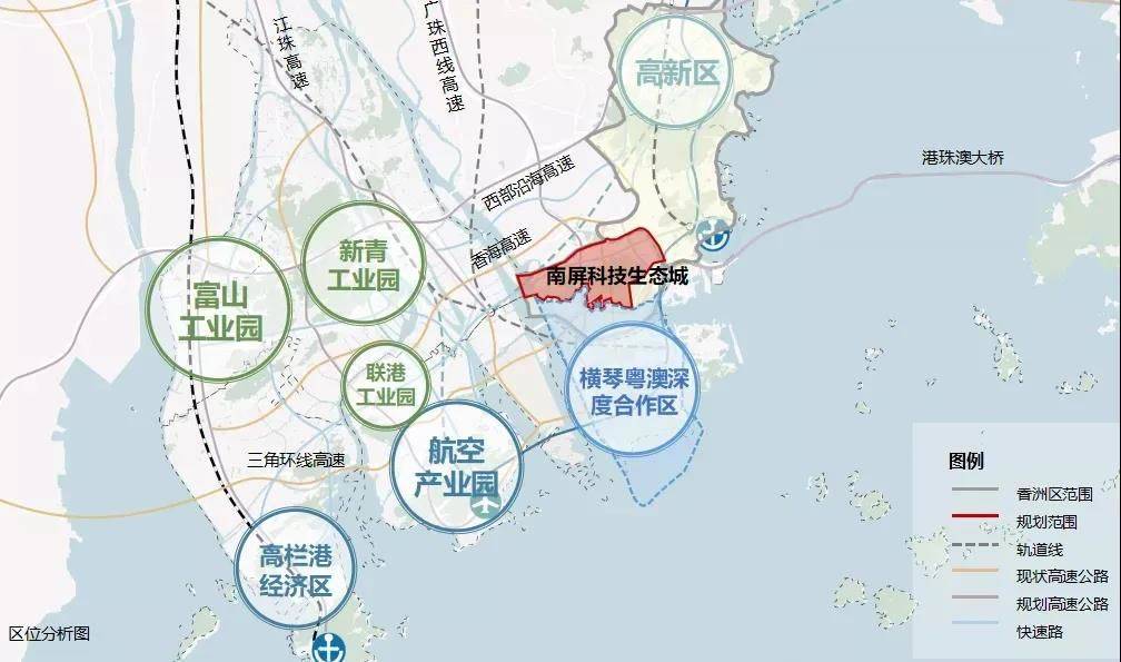 投入80亿南屏科技生态城来了珠海这里将迎来蝶变