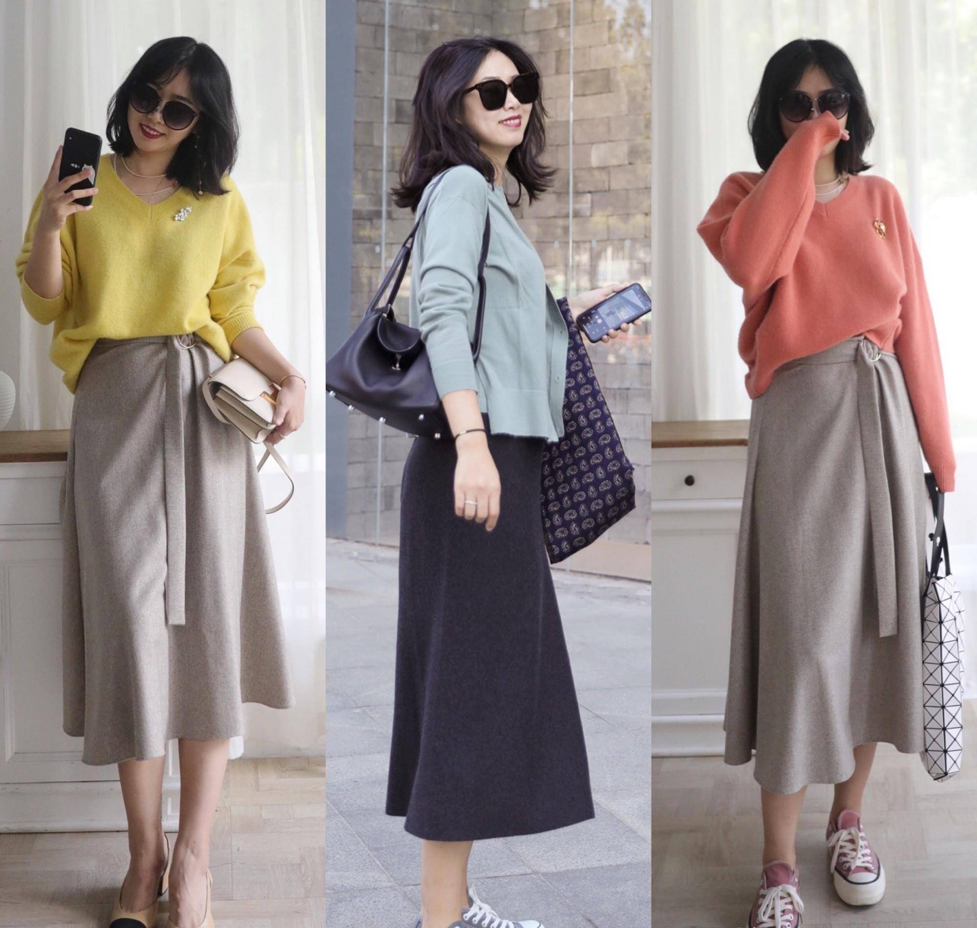 衣衣 4、50岁的女人,春天这样穿,大方得体还减龄