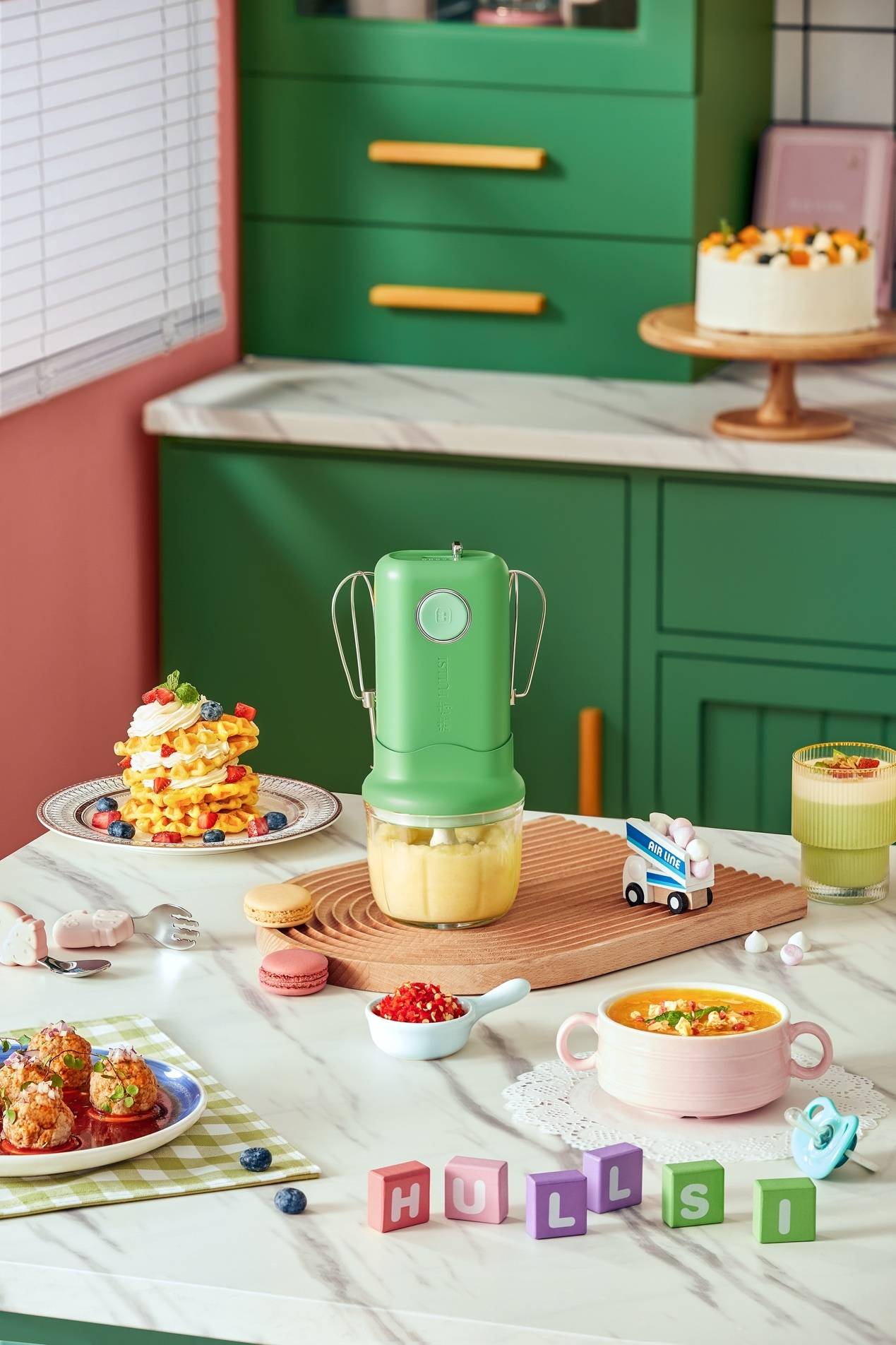 操作|浩诗HULLSI全阶料理辅食机真省事!一机搞定宝宝辅食、零食