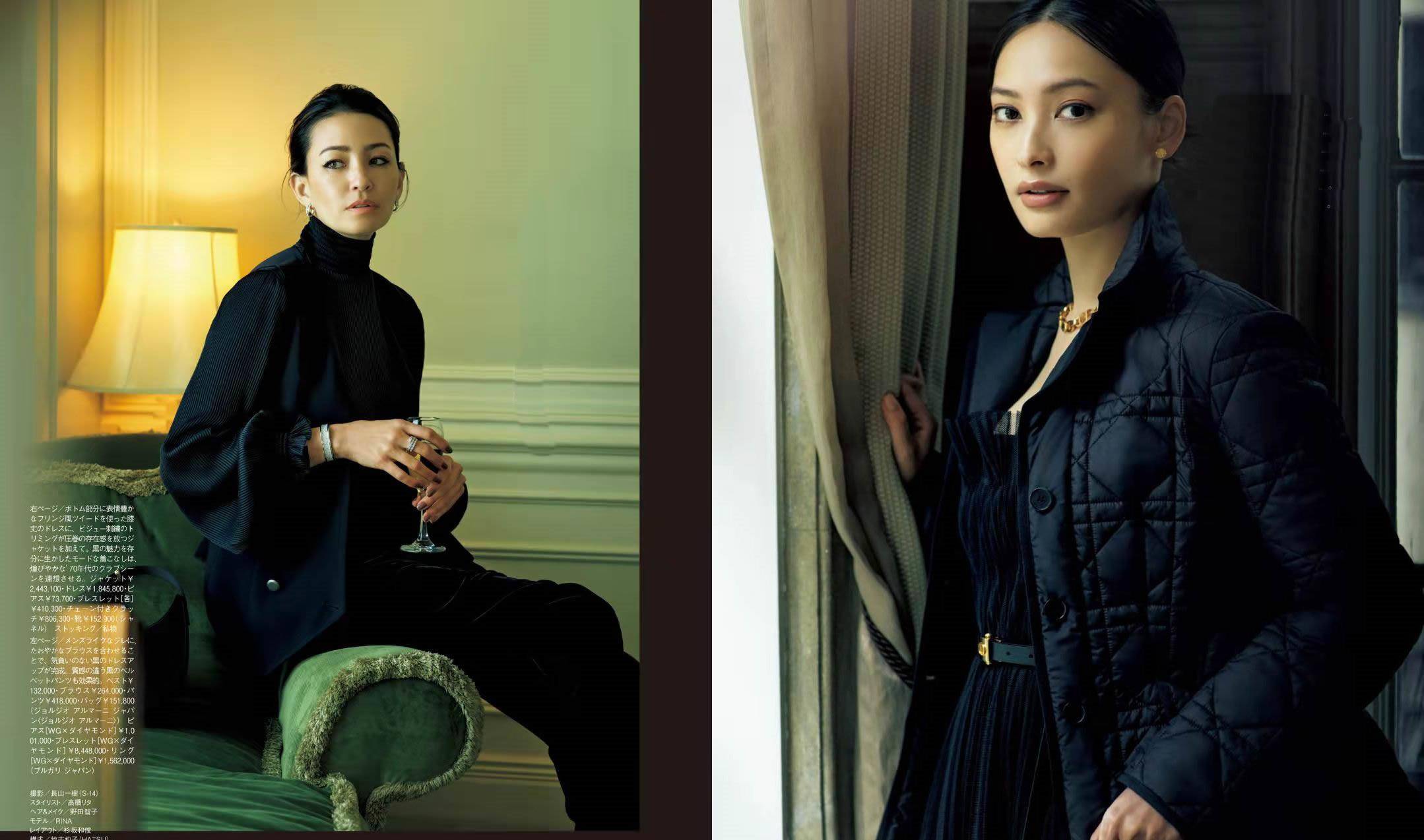 曲线 穿对黑色，我有一套！大女人风的“黑色穿搭”大赏，40+女人必学