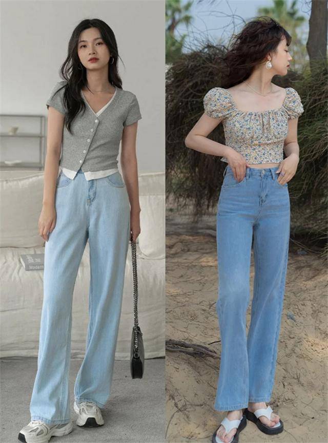 身材 阔腿裤怎么穿好看？18套经典的“搭配指南”送你，直接套用准没错