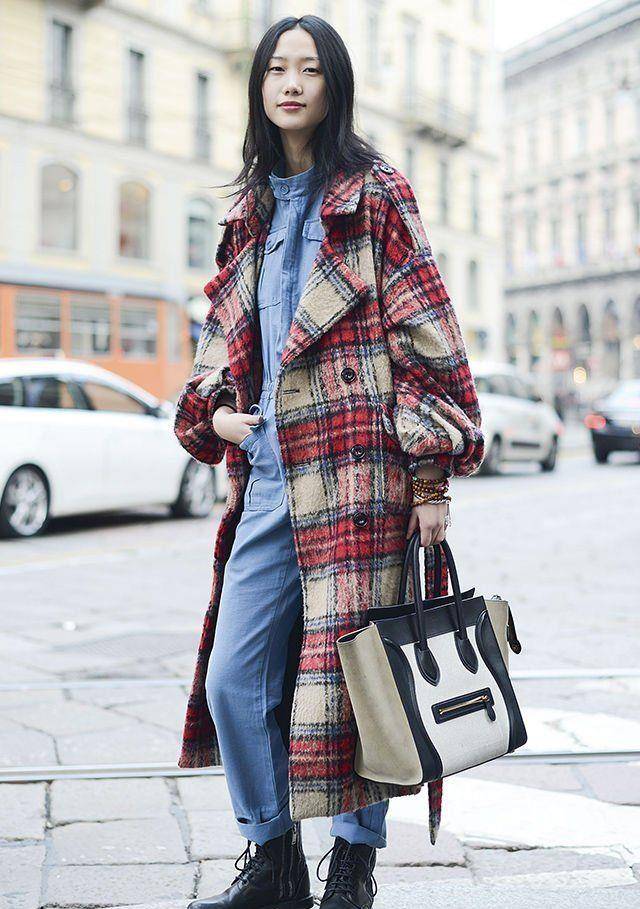 毛衣 过年穿红色,这样穿时尚又得体!