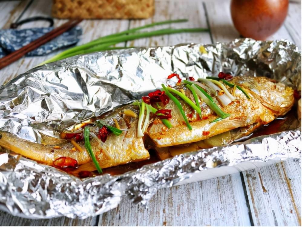 方法|大黄鱼送进烤箱很美味,外酥里嫩,家人都爱吃