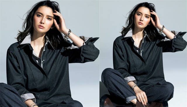 黑色 8月日杂时尚穿搭排名，流行集中在衬衫与裤子的搭配，潇洒而优雅