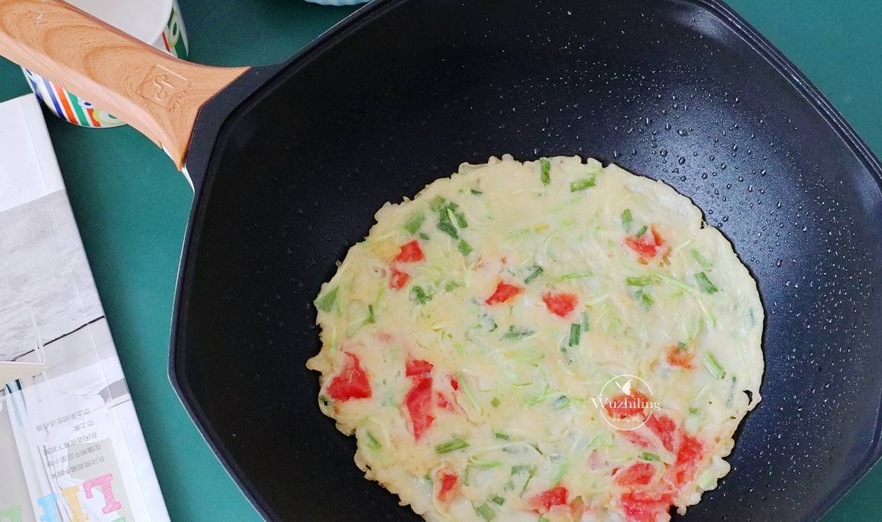 煎饼|儿子点名吃的早餐，我连着做了5天，居然吃上瘾，每次都光盘