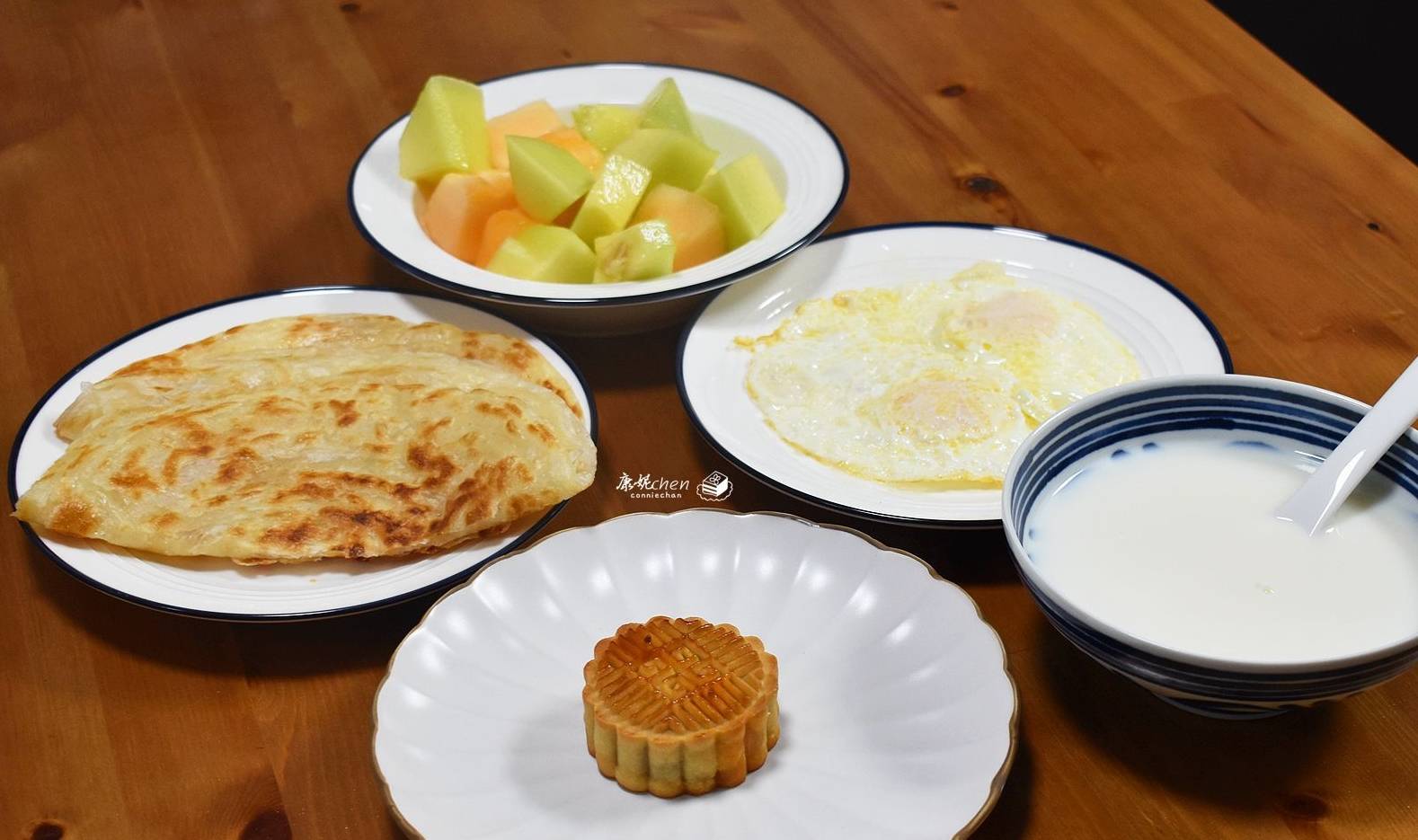 补充|晒老两口的早餐,食材和做法都很简单,精致又温暖,网友:优雅