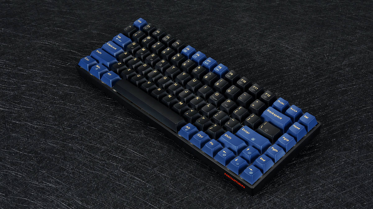 新贵gm840pro三模热插拔机械键盘评测配列实用手感佳