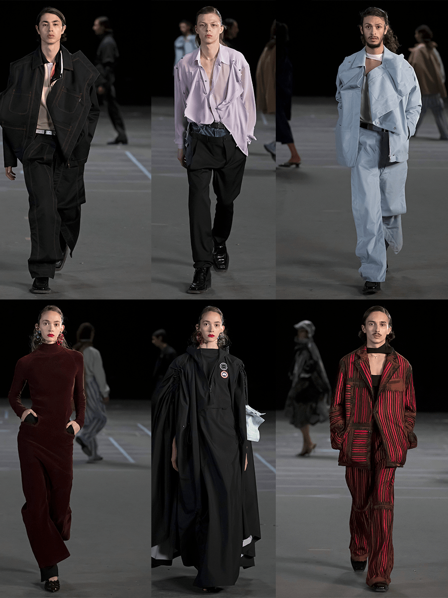 YProject YProject 2021秋冬，混乱中的不可预测性，扭结与褶皱的活力亮点