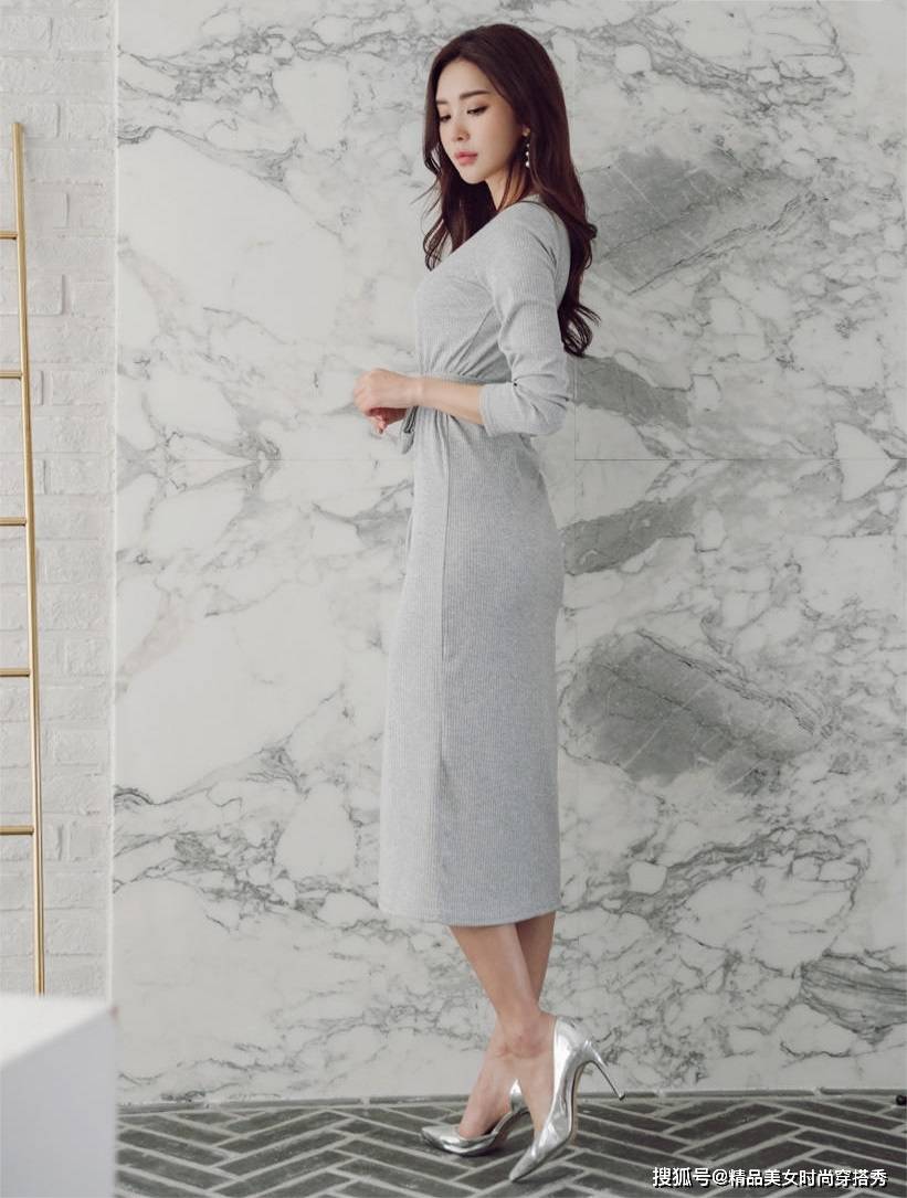 乐享 穿针织裙的女人到底有多美?