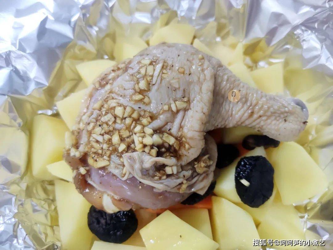 电饭煲|电饭煲时蔬蒸鸡腿，有颜值有美味，懒人也可以轻松做的完美晚餐
