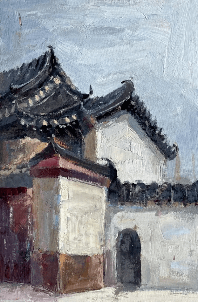 quot外师造化中得心源quot20级象贤中学美术生沙湾古镇写生作品汇报展