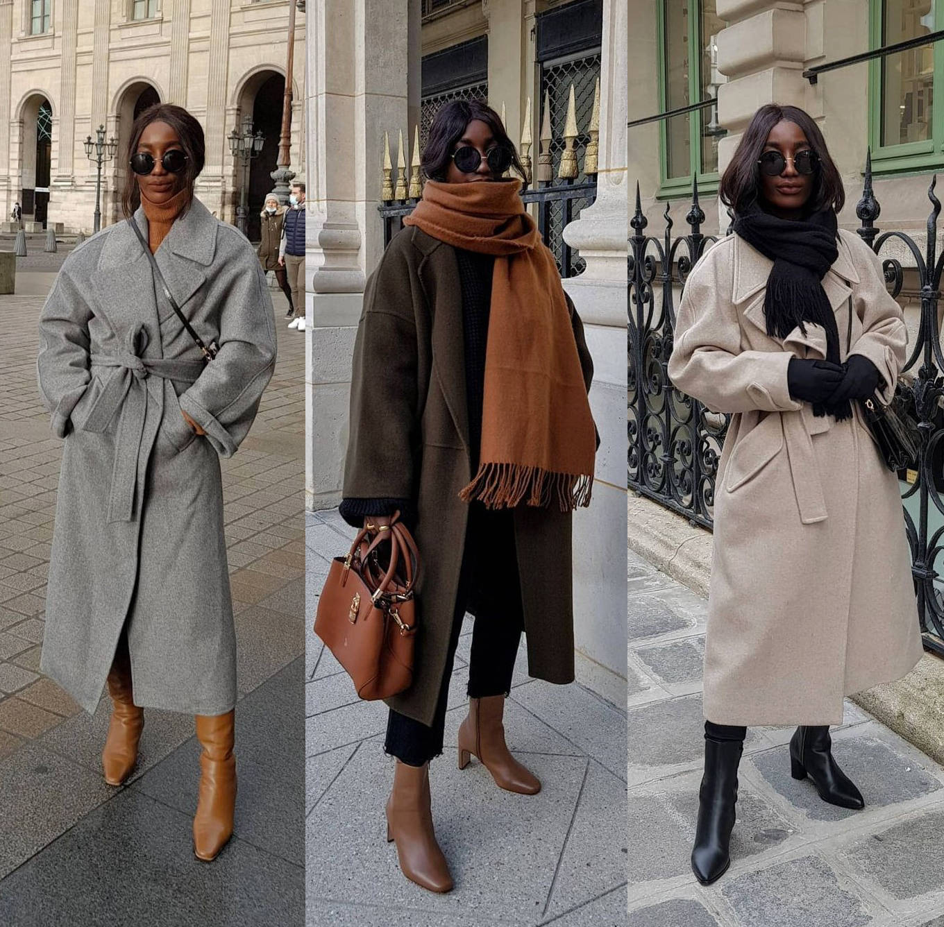 的全套 皮肤黑穿什么颜色的衣服好看？黑肤小姐姐的秋冬穿搭示范，超好看