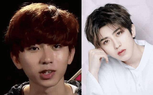 帅是|出道堪比“换头”的明星，鞠婧祎华晨宇不算啥，看到图4怀疑眼睛