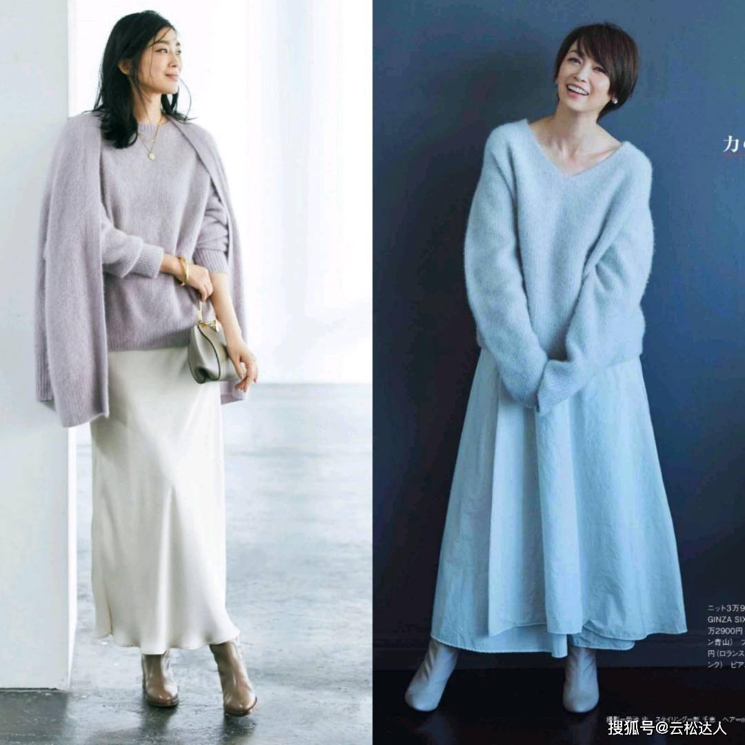 身材 40+女人适合的“半身裙”，这样挑选更容易！浪漫一整个秋季