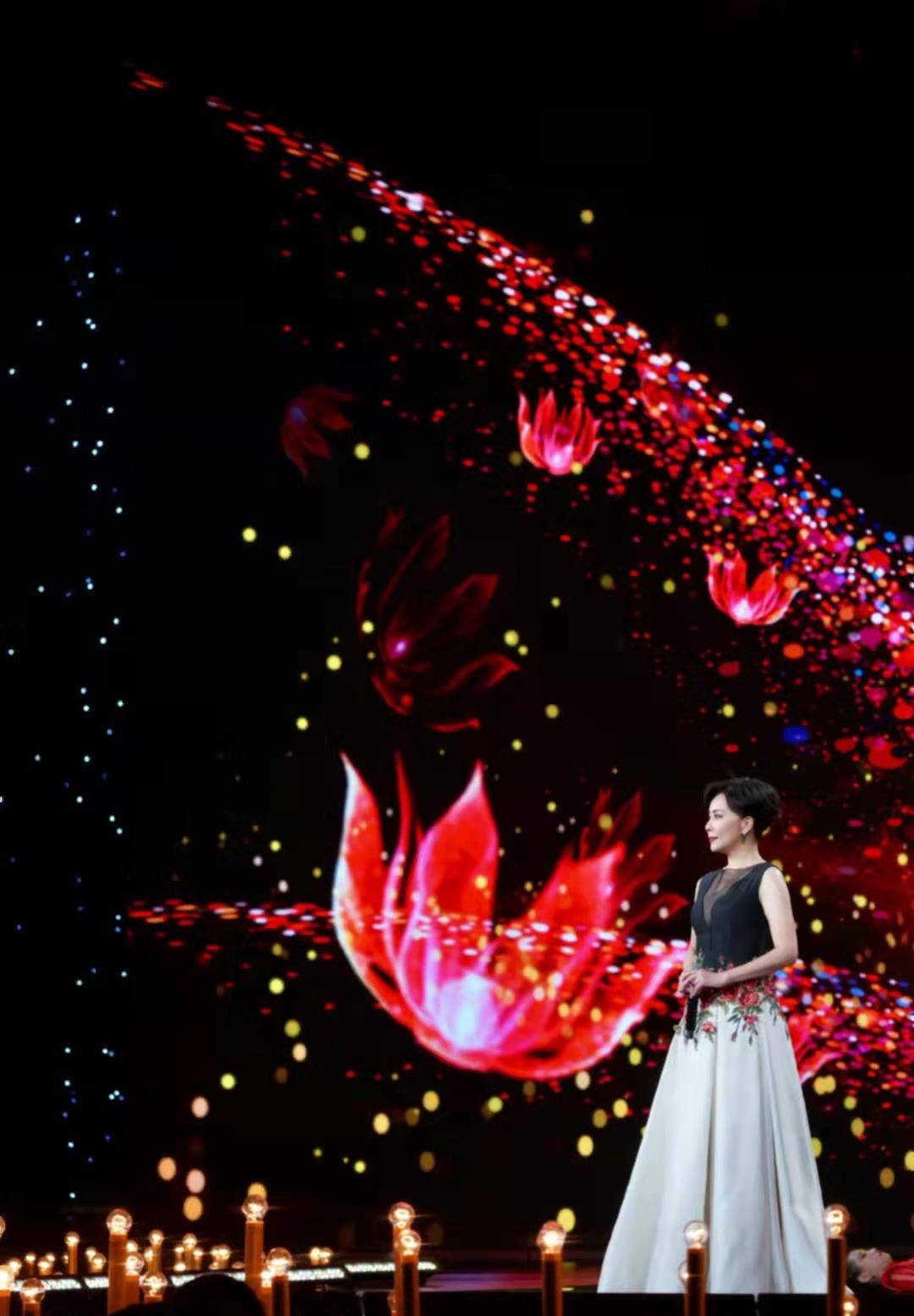 高定 央视国庆晚会群星闪耀！刘嘉玲穿国产高定，刘涛戴30万元珠宝吸睛