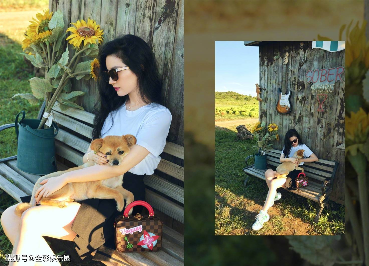 动态 刘亦菲更新16张国庆度假大片,大长腿超吸睛!