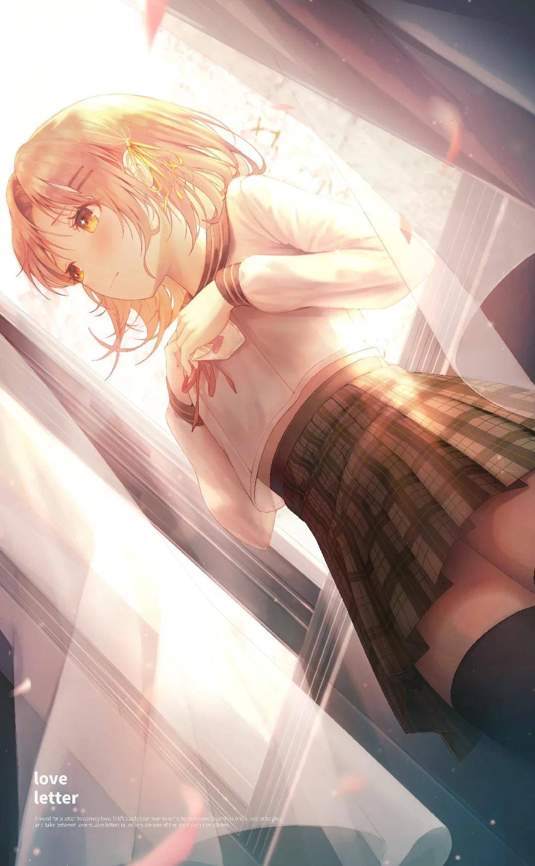 二次元动漫美女女仆