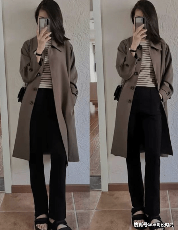 黑色 中年女性穿搭只会黑白配？试试“大地色”搭配，高级又耐看