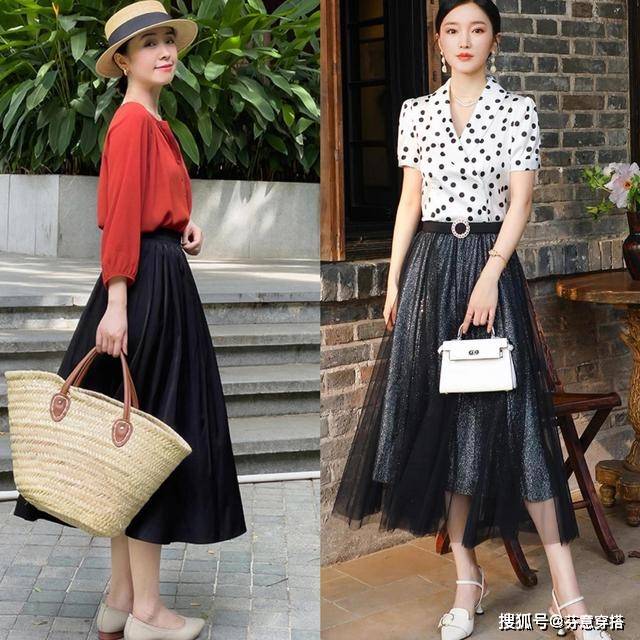 身材 这个初秋，教你“半裙+小衫”的优雅穿法，清新减龄又舒适百搭