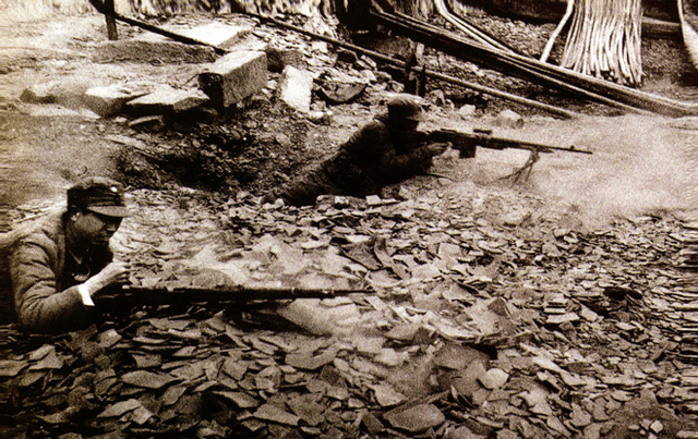 枣宜会战国军517团布防阻敌歼敌撤退战斗经历及巧借武器