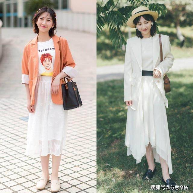 配饰 最近很流行的“小西装”，30+女人都适合，照着穿优雅又显瘦