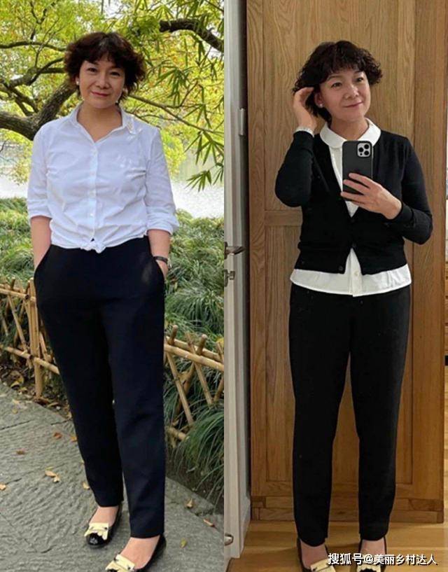 出圈 她年过50，皮肤黑、腿粗、脸圆，但还是凭穿搭美出圈！
