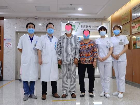 效果|咸阳市第一人民医院白内障手术让患者“眼前一亮”