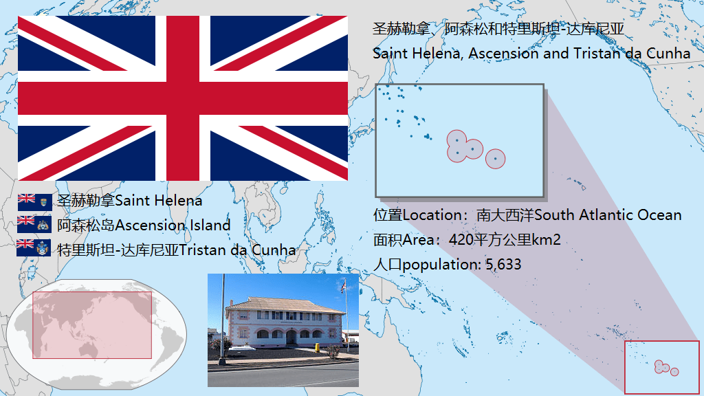 原創英國仍有14塊海外領土:面積172萬平方公里,人口27萬,遍佈4大洋