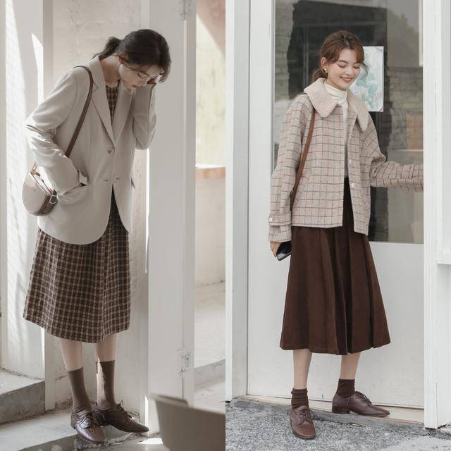 颜色 脱掉小白鞋！如今流行穿“牛津鞋”，气质又显高，适合小个子女生