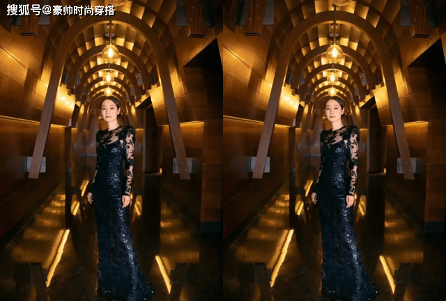 设计 马伊琍状态属实不错,不刻意扮嫩看起来更贵气,束腰裙更显好身材