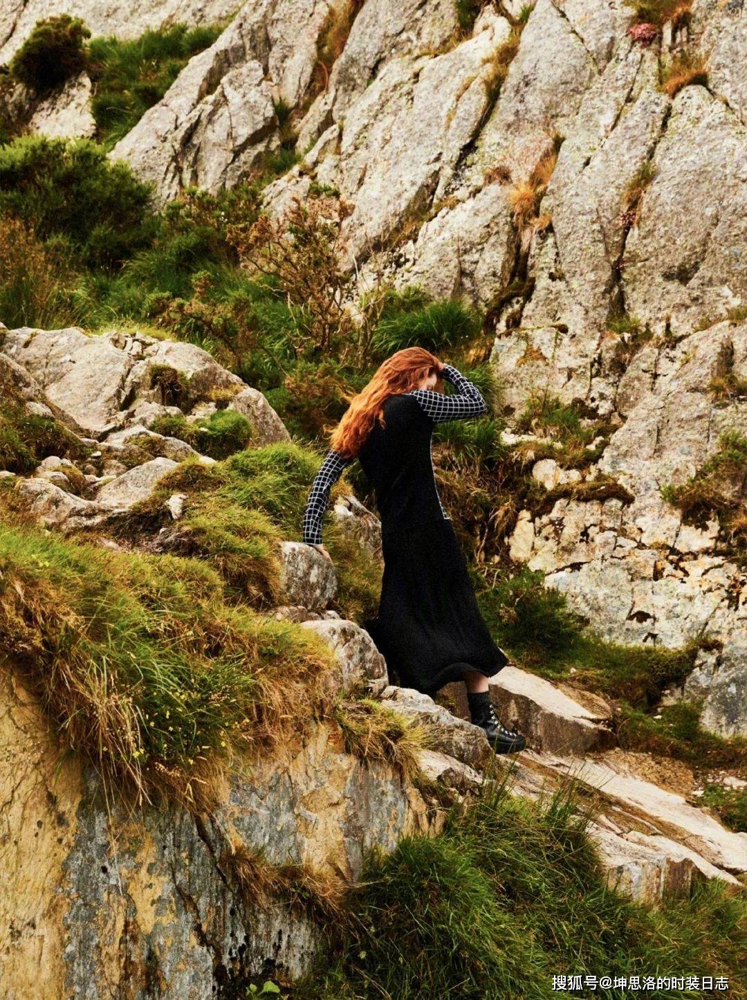 摄影 英国版时尚芭莎2021年十月刊时装大片合辑 浪漫秋日风景