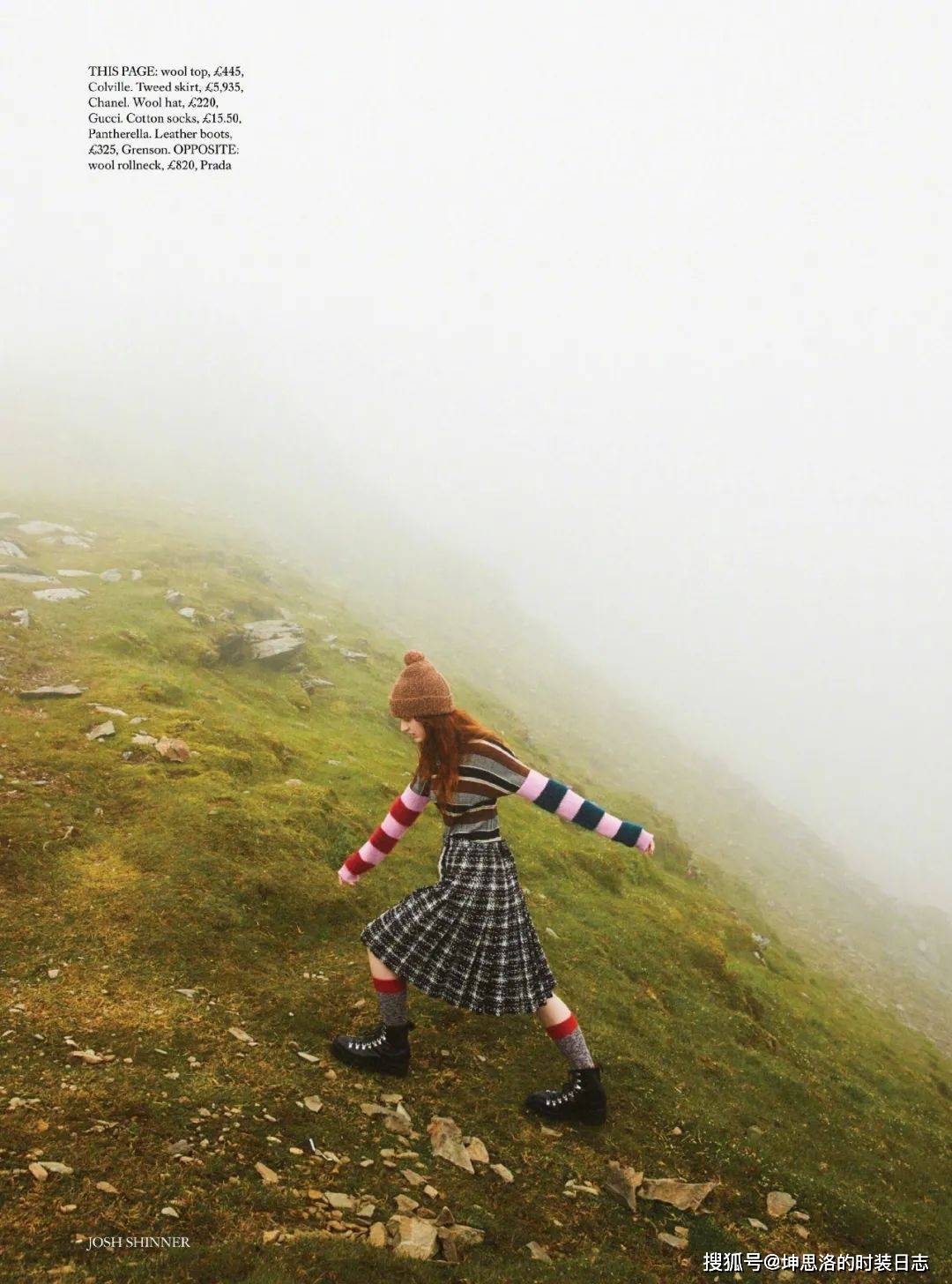 摄影 英国版时尚芭莎2021年十月刊时装大片合辑 浪漫秋日风景