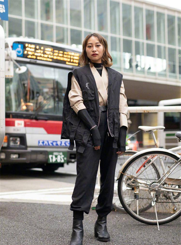 什么 比阔腿裤还要率性的工装裤，安利8套搭配，让你气场全开