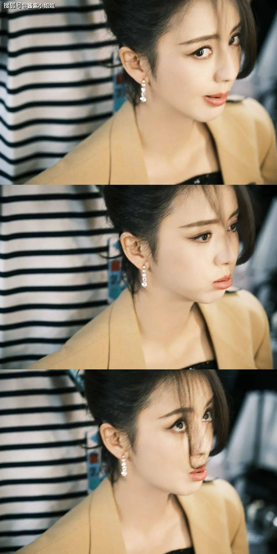 写真照 佟丽娅穿着抹胸亮片长裙超美艳！雪肤玉貌太性感迷人