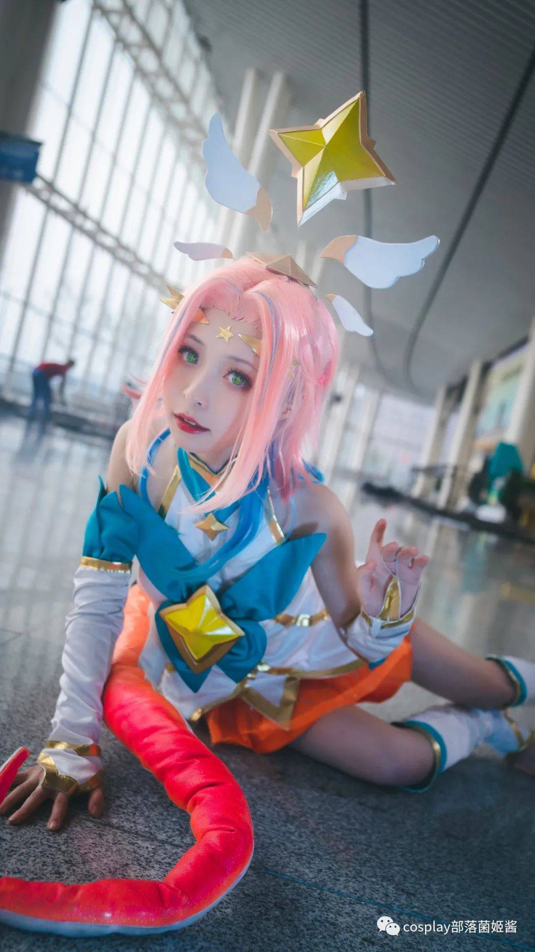 cos英雄联盟星之守护者妮蔻cos正片傻喵