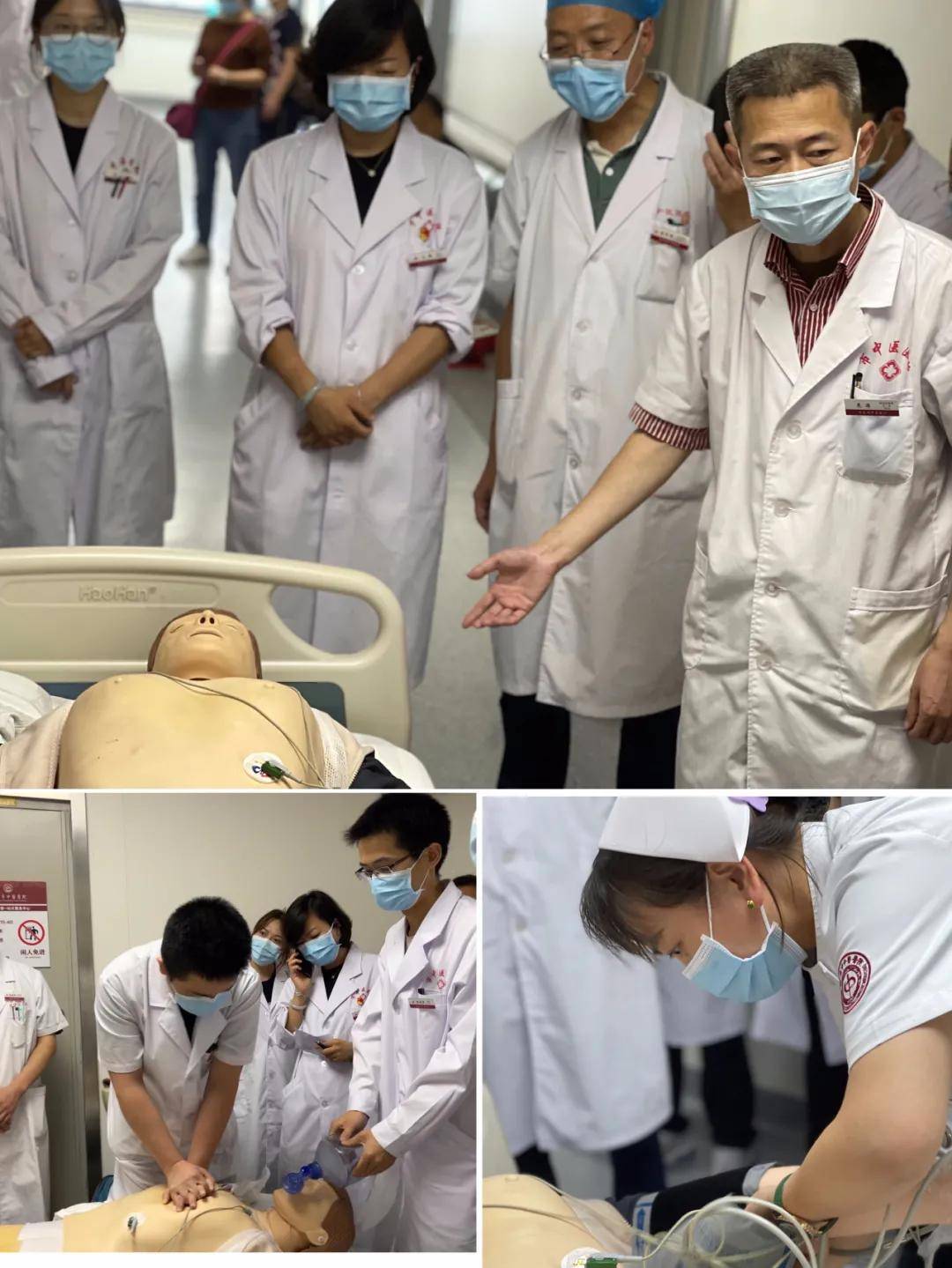 针灸|西安市中医医院针灸推拿康复科开展急救技能练兵活动