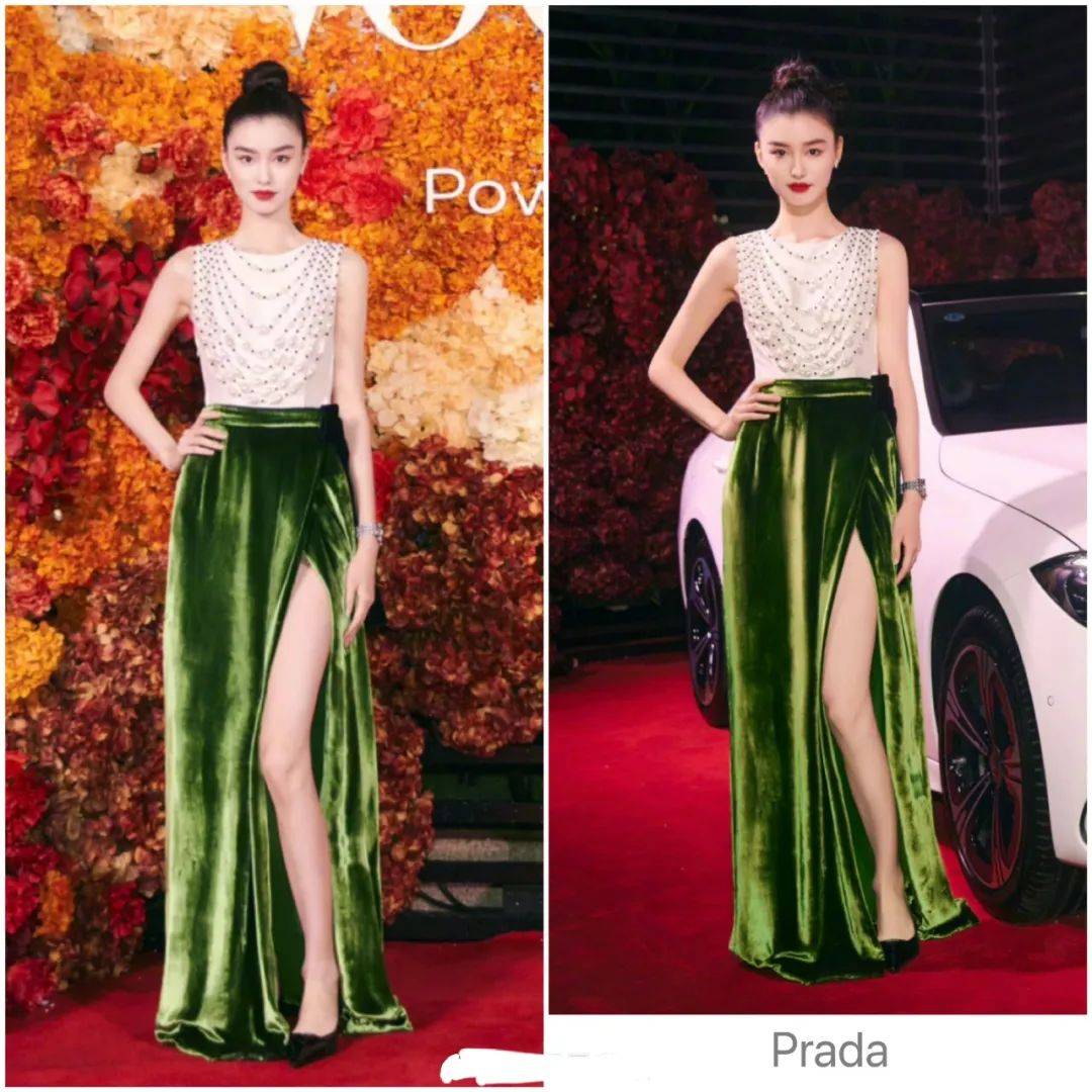 拉锯战女明星红毯拉锯战，三套高定、三套超季，从礼服看出咖位