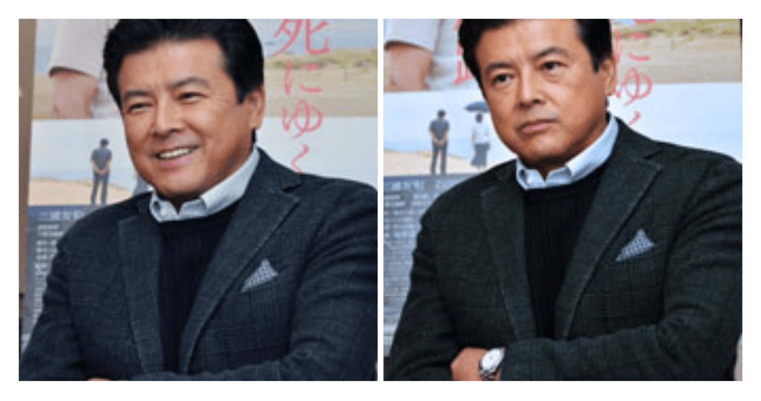 原创69岁三浦友和一点不显老穿西装打领带谦和儒雅梳大背头有气场