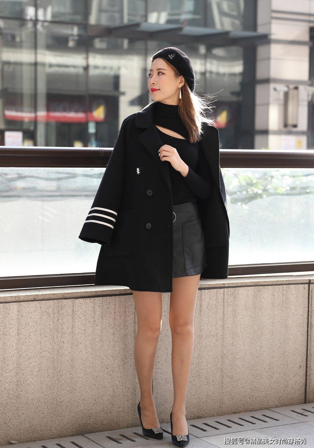 黑色 秋日帅气穿搭,你get到了吗?