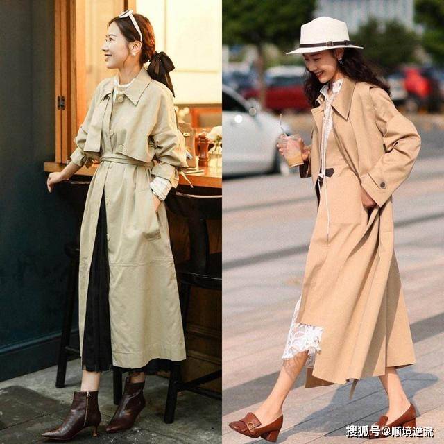 高跟鞋 秋季穿衣想美成焦点,掌握风衣的“时尚密码”就足够,不信你瞧