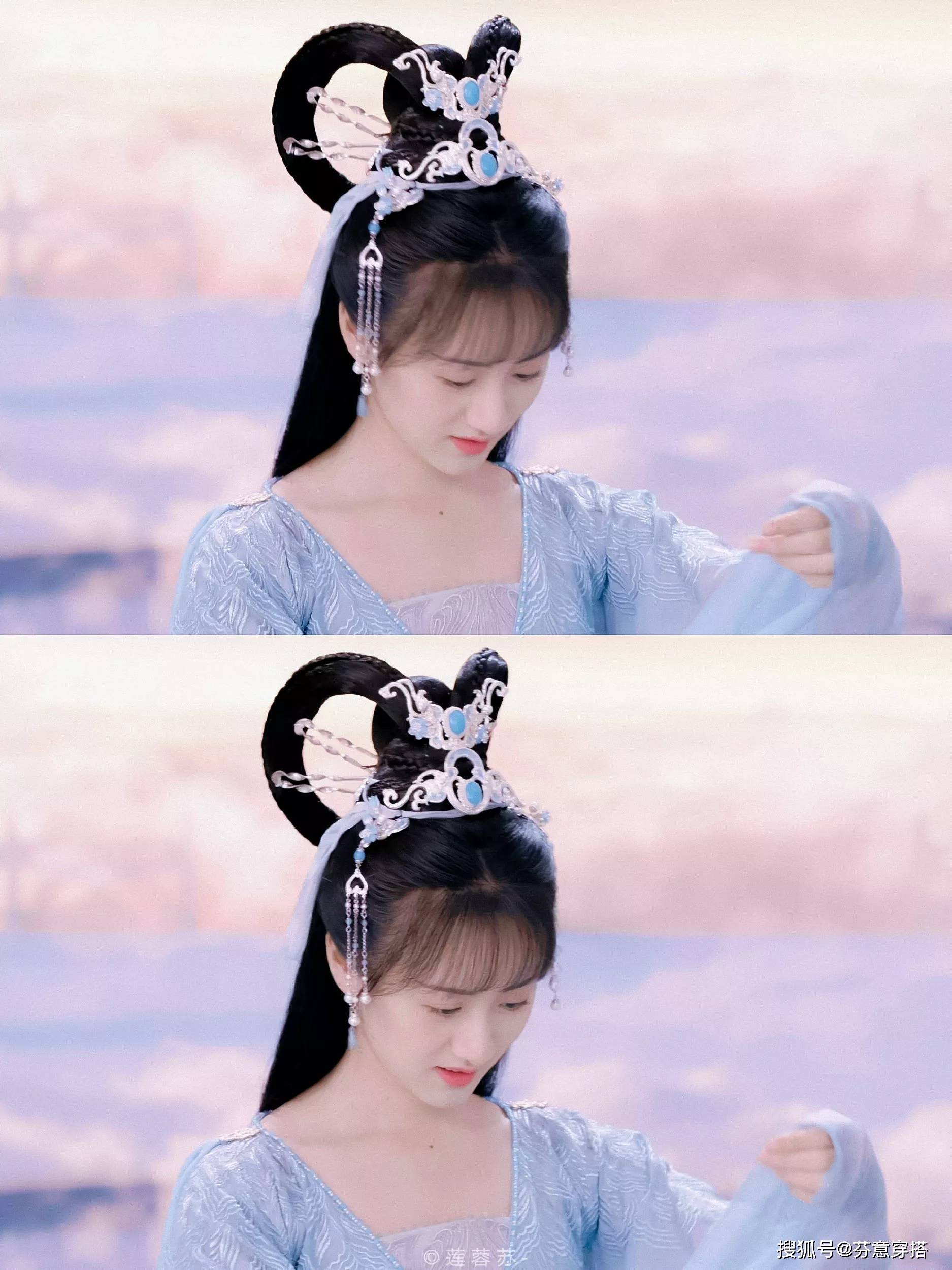 璇玑这套蓝色衣服好美,璇玑说过她最喜欢蓝色