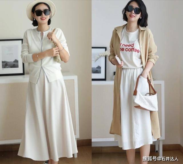 毛衣 秋天“半身裙”别着急收起来！这么搭配好优雅，温柔有女人味