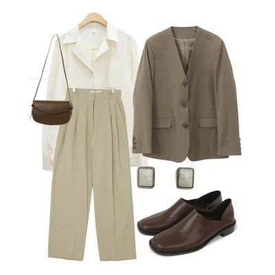 一身 极简搭配LOOK,好看到犯规!